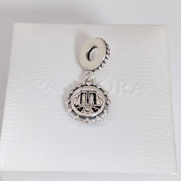 Pandora NEW YORK The BROOKLYN Bridge EST 1883 Exclusive Dangle Charm with box - Picture 5 of 6